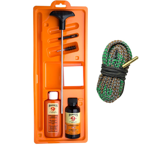 Gun Cleaning Kit for 40 Caliber Pistols plus Bore Cleaning Rope