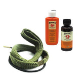 Westlake Market 9mm Quality Gun Cleaning Bore Snake, Bore Cleaner and Lube Oil Also .357.38.380 Caliber
