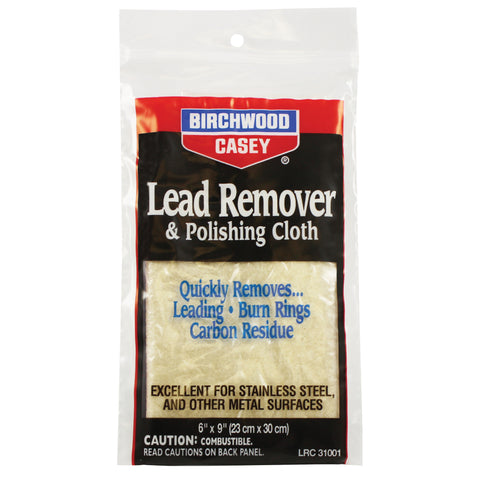 Birchwood Casey Lead Remover with Polishing Cloth