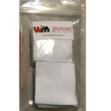 Westlake Market 9mm Bore Brush Set Including Bronze Brush, Nylon Brush, Brass Patch Holder, and Cotton Patches