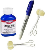 Presto Mag Liquid Gun Blue with Presto Blue Pen and 4 Big Applicator Swabs