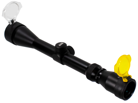 AIM Rifle Scope Sniper Tactical Black Anodized 3-9x 40mm AO 1" Tube
