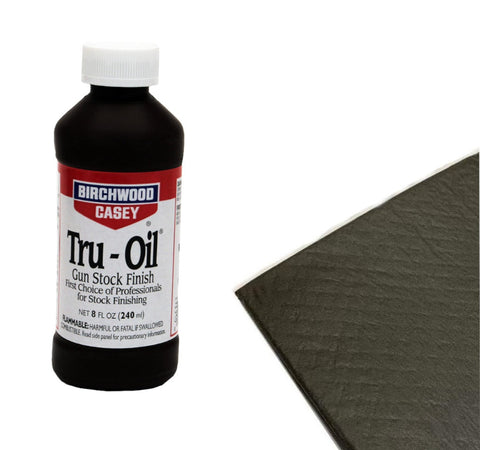 Tru-oil Wood Stock Finish (8oz) with Two Absorbent Pads