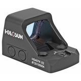 Holosun Technologies, 407K-X2, Red Dot, 6 MOA Dot, Black Color, Side Battery