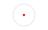 Holosun Technologies, 407K-X2, Red Dot, 6 MOA Dot, Black Color, Side Battery