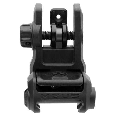 Magpul Industries, MBUS 3 Back-Up Rear Sight, Rapid-Select Rear Aperture System, Ambidextrous Push-Button Deployment, Fits Picatinny Rails,