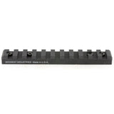 Midwest Industries, 1 Piece Base Mount Fits Ruger 10/22, Black