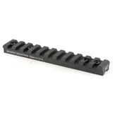 Midwest Industries, 1 Piece Base Mount Fits Ruger 10/22, Black