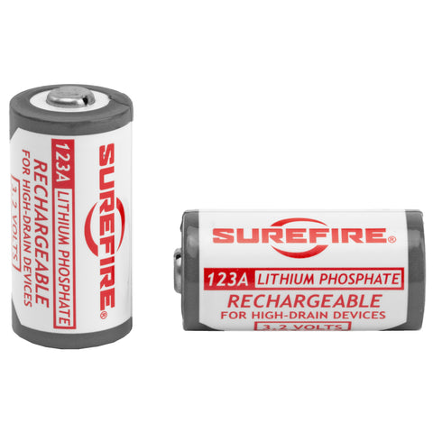 Surefire Rechargeable Batteries for Mounted Gun Light