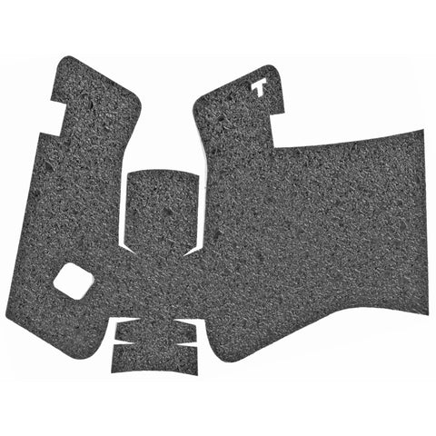 Talon Adhesive Grip Sticker for Fits GLOCK 19X, Gen 5 MOS 45 (No Backstrap), 17/22/24/31/34/35/37, Gen5