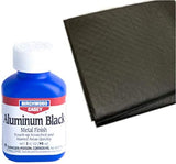 Birchwood Casey Aluminum Black, Cleaner Degreaser, 3" Patches, Brushes with Two Absorbent Work Pads