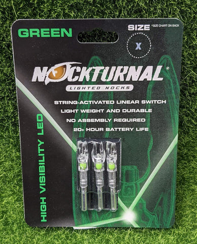 Nockturnal Lighted Nocks for Bow Hunting - NT-505 - Closeout