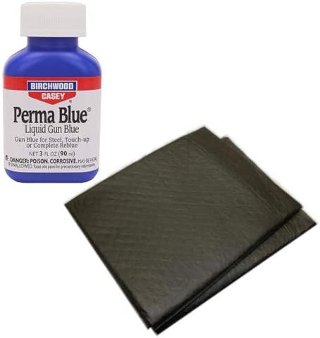Birchwood Casey Perma Blue Liquid Gun Blue with Absorbent Work Pads