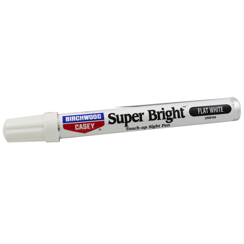 Birchwood Casey Super Bright Fat White Touch-Up Pen For Sights and Archery Pins
