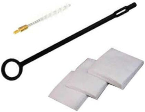 OEM Gun Cleaning Rod for Glock with Nylon Brush and 40 Cotton Patches for .357, .38, .40, .45, 9mm