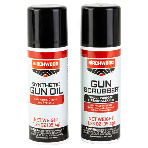 Gun Scrubber Aerosol Single Purpose Firearm Cleaner & Synthetic Gun Oil 1.25oz