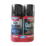 Gun Cleaning Kit Including Cleaner and Synthetic Lube Aerosol Spray Combo Pack