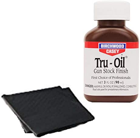 Birchwood Casey Tru-Oil Gun Stock Finish with Two Disposable Absorbent Pads